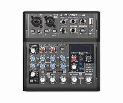 AuraSonics K4 компактный микшерный пульт в Орехово-Зуево