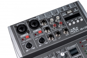 SVS Audiotechnik mixers AM-4 DSP Аналоговый микшерный пульт, 4-канала в Орехово-Зуево